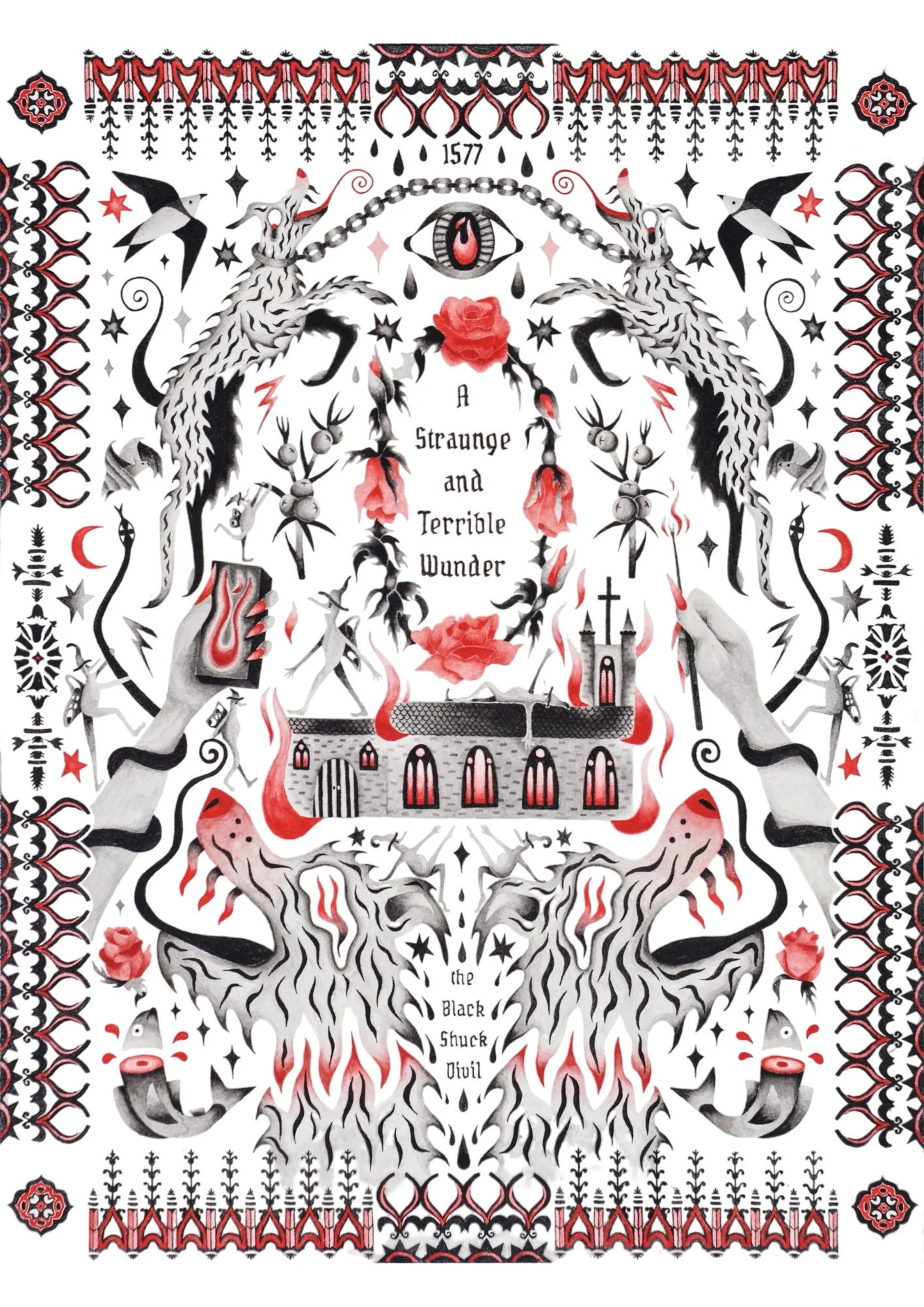 Black Shuck Fine Art Print
