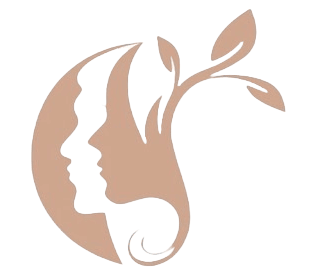 The S.E. SKIN logo. A silhouette of two human faces, one in white and one in brown, merging with a stylized tree with leaves.