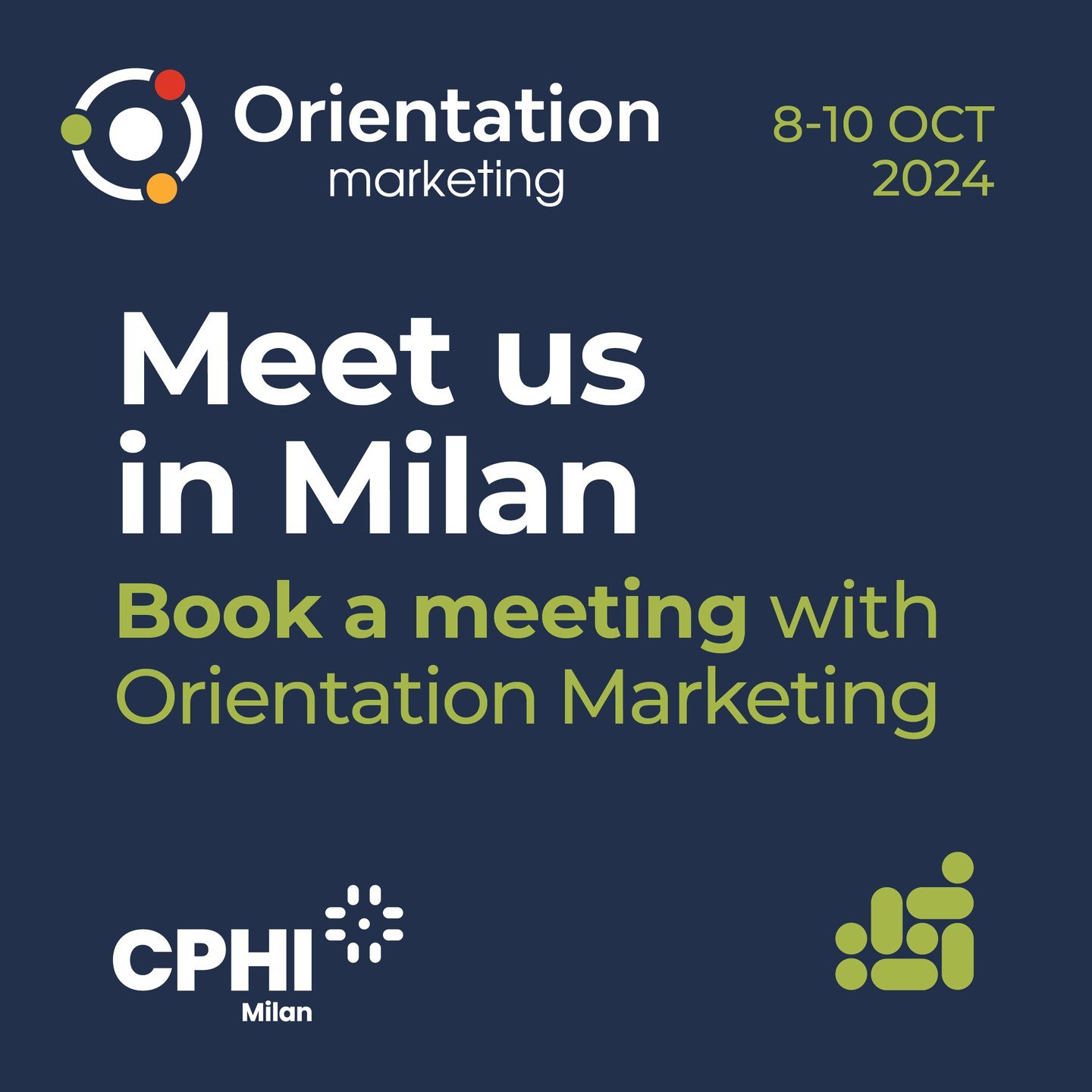 Meet the Orientation Marketing team at CPHI Milan 2024!
Discover how we can help you become more visible and generate more business leads.

We will also be taking part in the CPHI Wine Trail, where you can taste some great Italian wine accompanied by