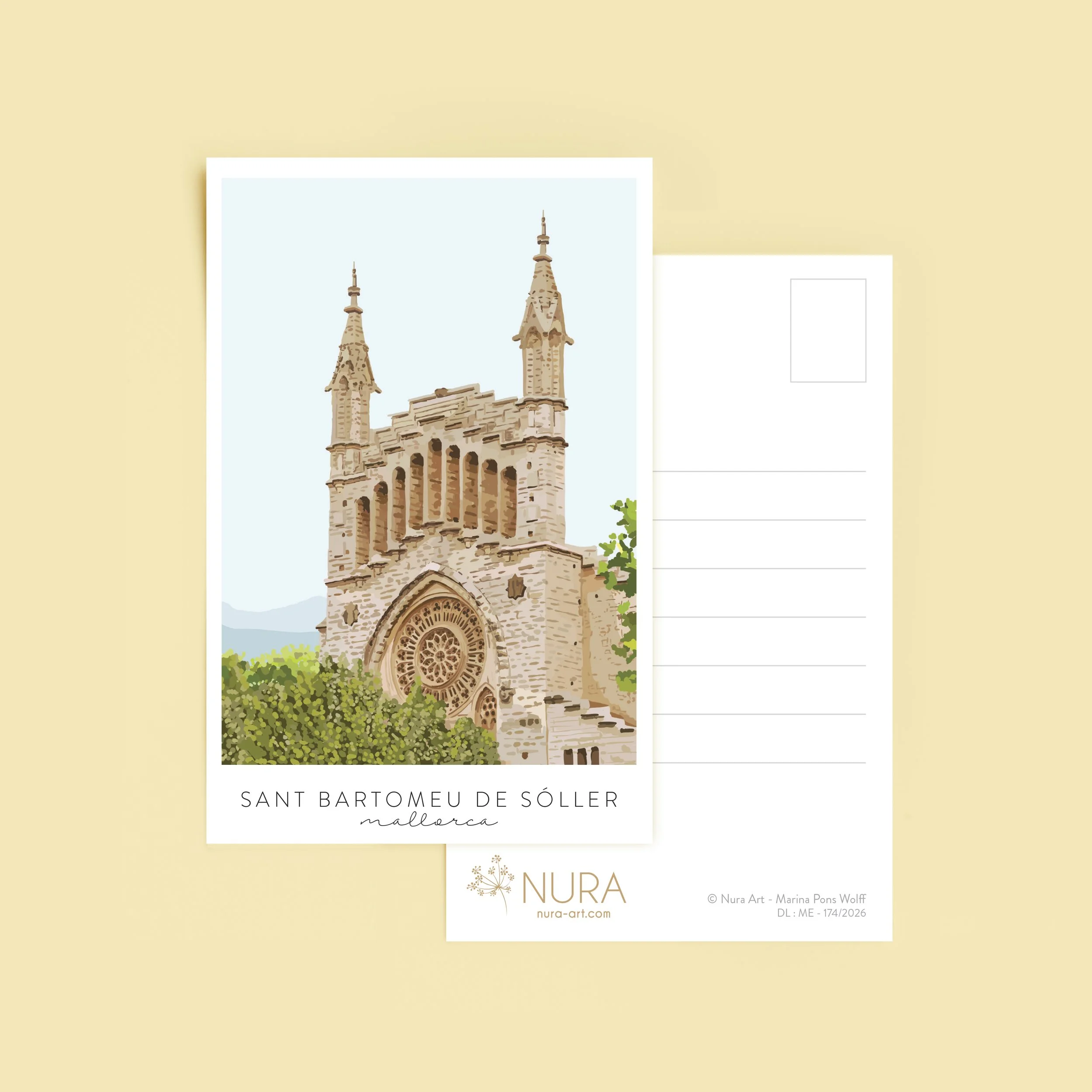 Postal Soller Mallorca