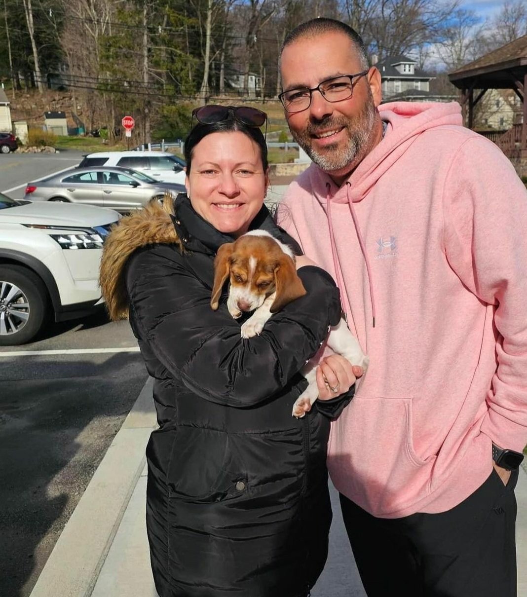 Another one of Missy's puppies happily adopted!