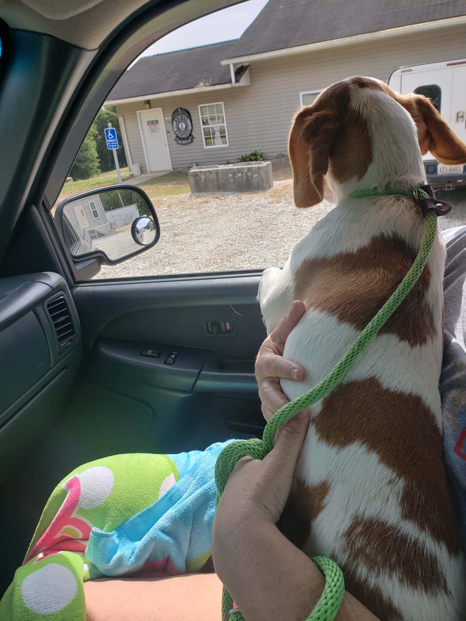 Chuck leaving Animal Control!