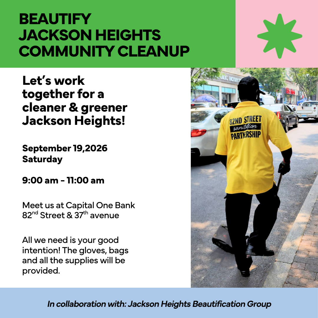 BeautifyJackson Heights community cleanup