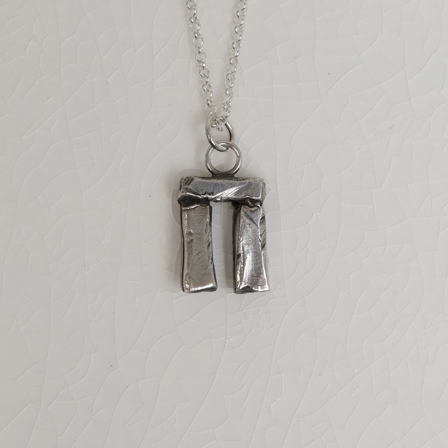 Silver Stonehenge Necklace — Silver and Steel Jewellery Studio
