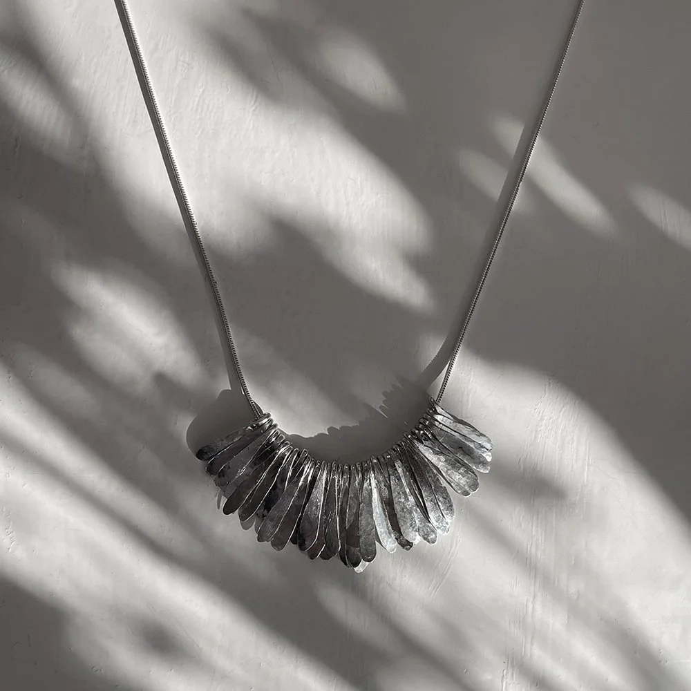 Silver petals necklace Lindsay McDonagh copy.jpg