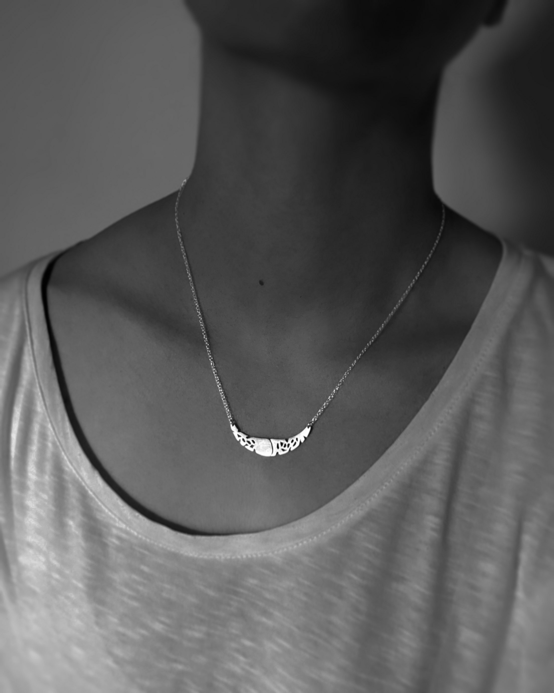 Silver Rivet Necklace Lindsay McDonagh.jpg