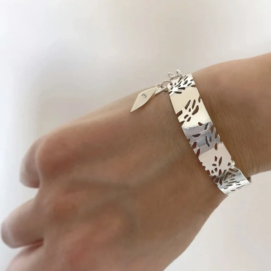 Silver blossom cuff Lindsay McDonagh.jpg