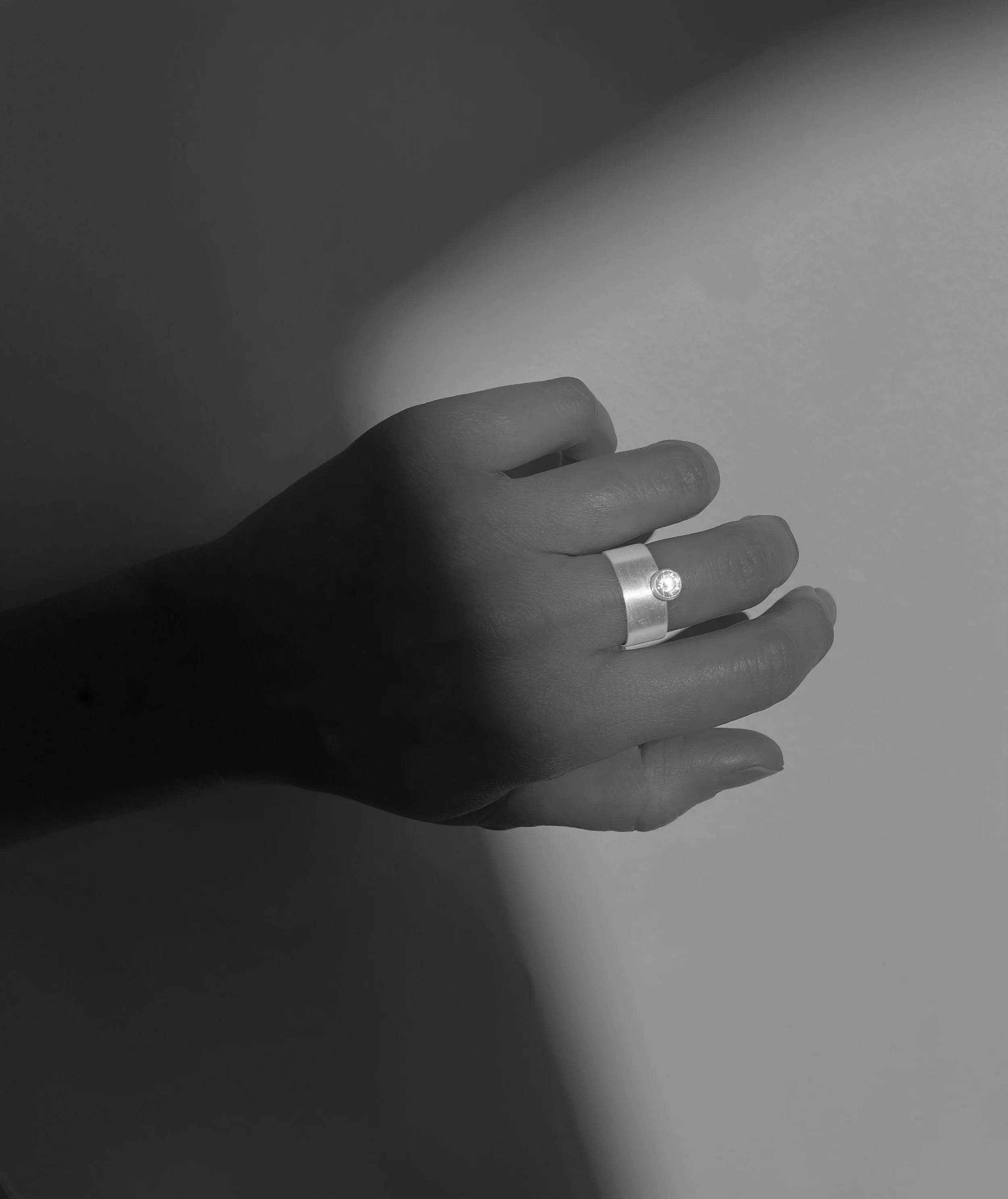 Brushed Solitaire ring 2 Lindsay McDonagh.jpg