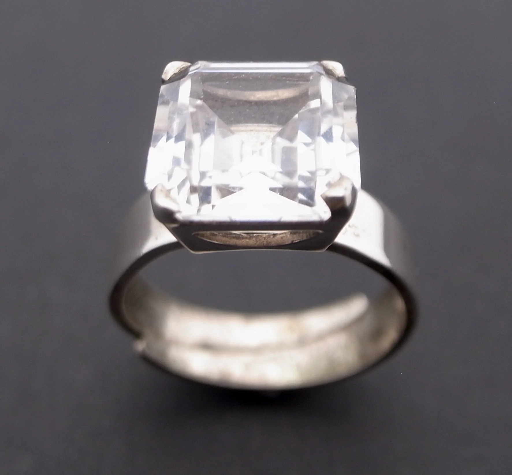 Flyer with photos of mid century Scandinavian Jewellery with information on a talk at Silver & Steel in Bedminster, Bristol.