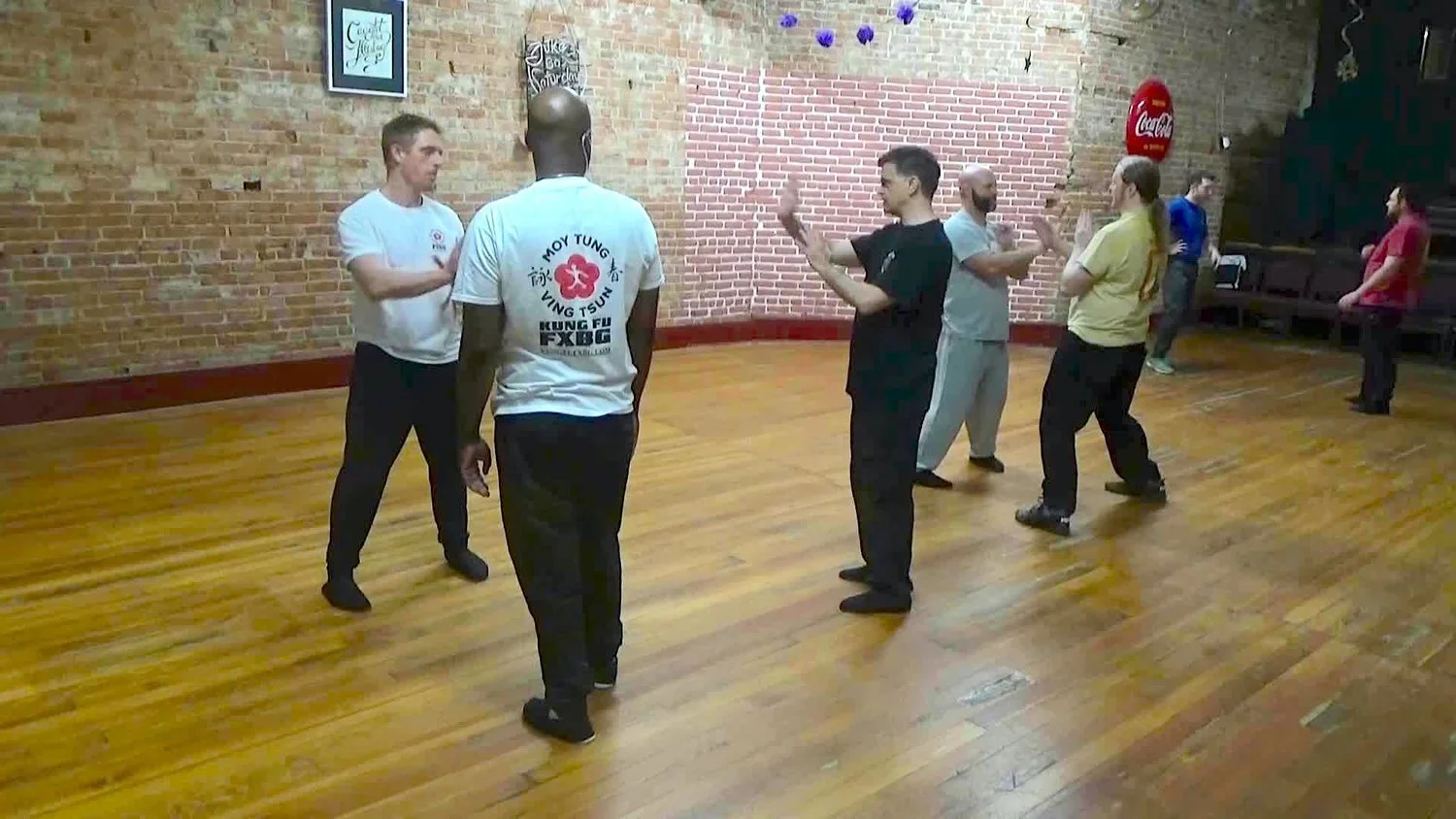 Ving Tsun (Wing Chun) classroom at Kung Fu Fxbg in Fredericksburg, Virginia