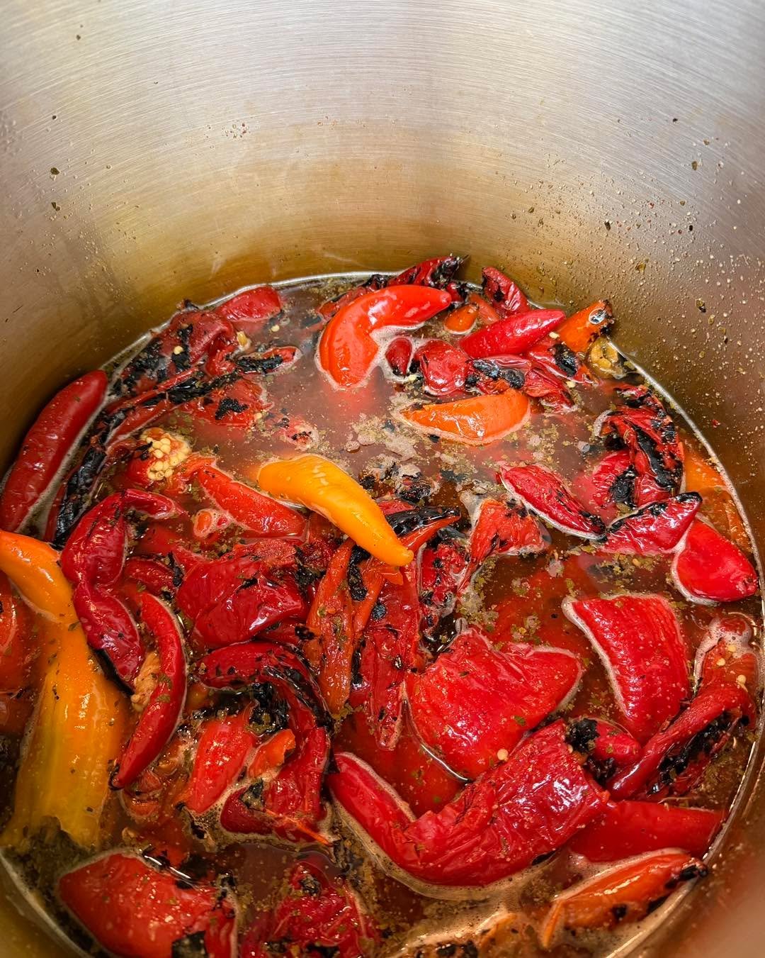 Getting roasted in the kitchen today!

Another batch of Fire Roasted Hot Hungarian in the works! 

Hope to see you this weekend at stillwater_mn_farmers_market
Stillwater Minnesota Farmers Market
Or at Tattersall Distilling