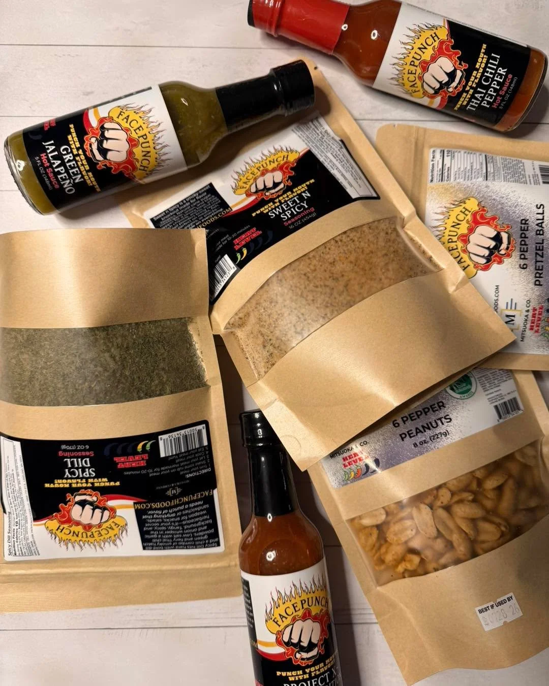 ⚡️REAL FLAVOR. REAL INGREDIENTS. REAL HEAT. ⚡️

If you&rsquo;re already part of the Facepunch Flavor Crew &mdash; you know.
If you&rsquo;re new here&hellip; welcome to the punch. 👊🔥

Every single Facepunch product is crafted in small batches with n