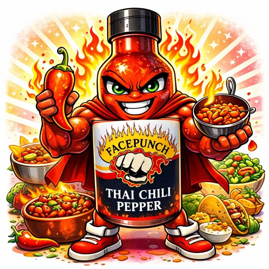 🌶️🔥 NEW HERO ALERT 🔥🌶️

Make way for the bold, the buff, the blazing&hellip;
💥 SIR THAI CHILI 💥

He&rsquo;s bringing the heat this Saturday and he&rsquo;s not here to play.
This flavor hero was made to spice up chili, fire up your stew, wake up