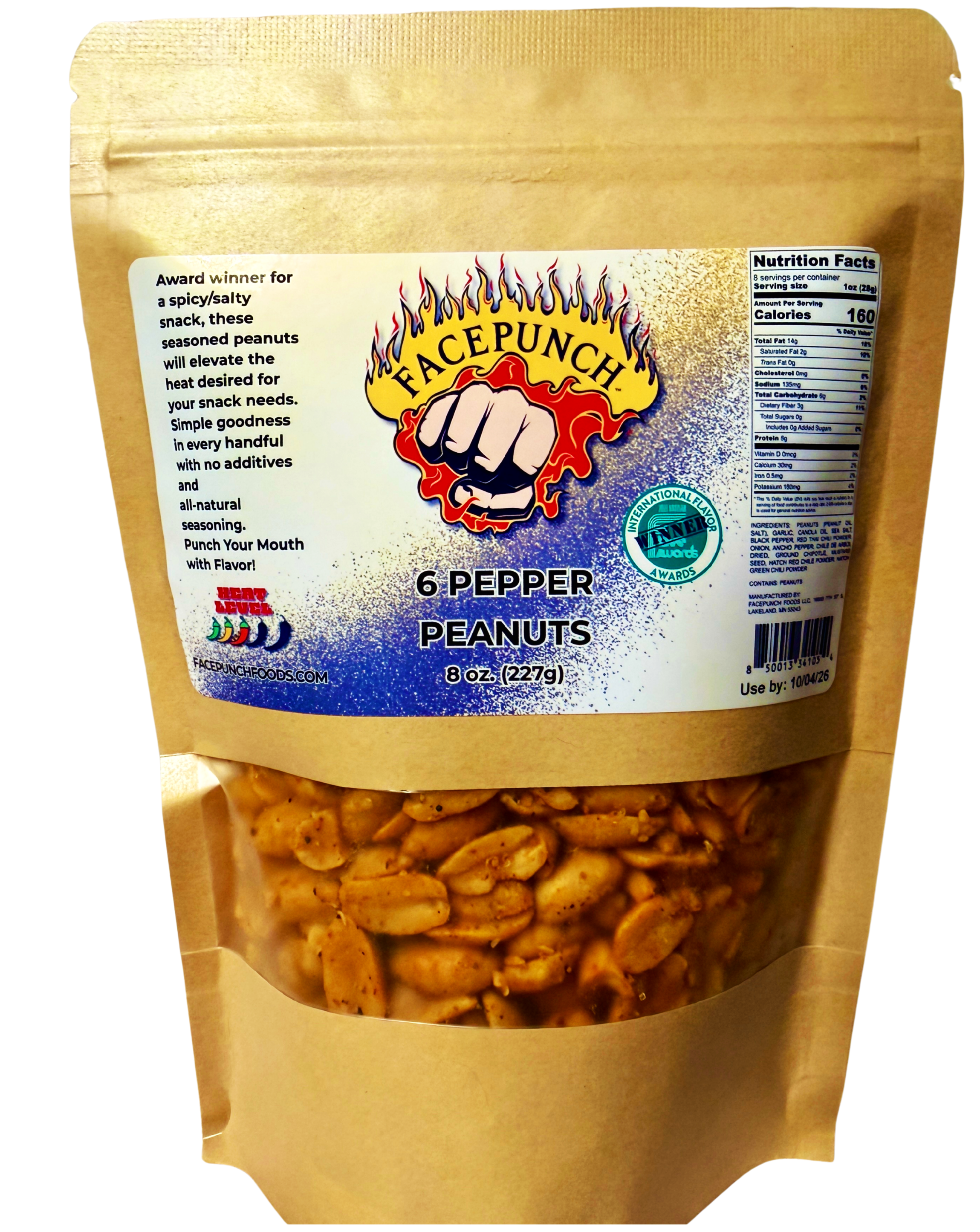 6 Pepper Peanuts-award winning