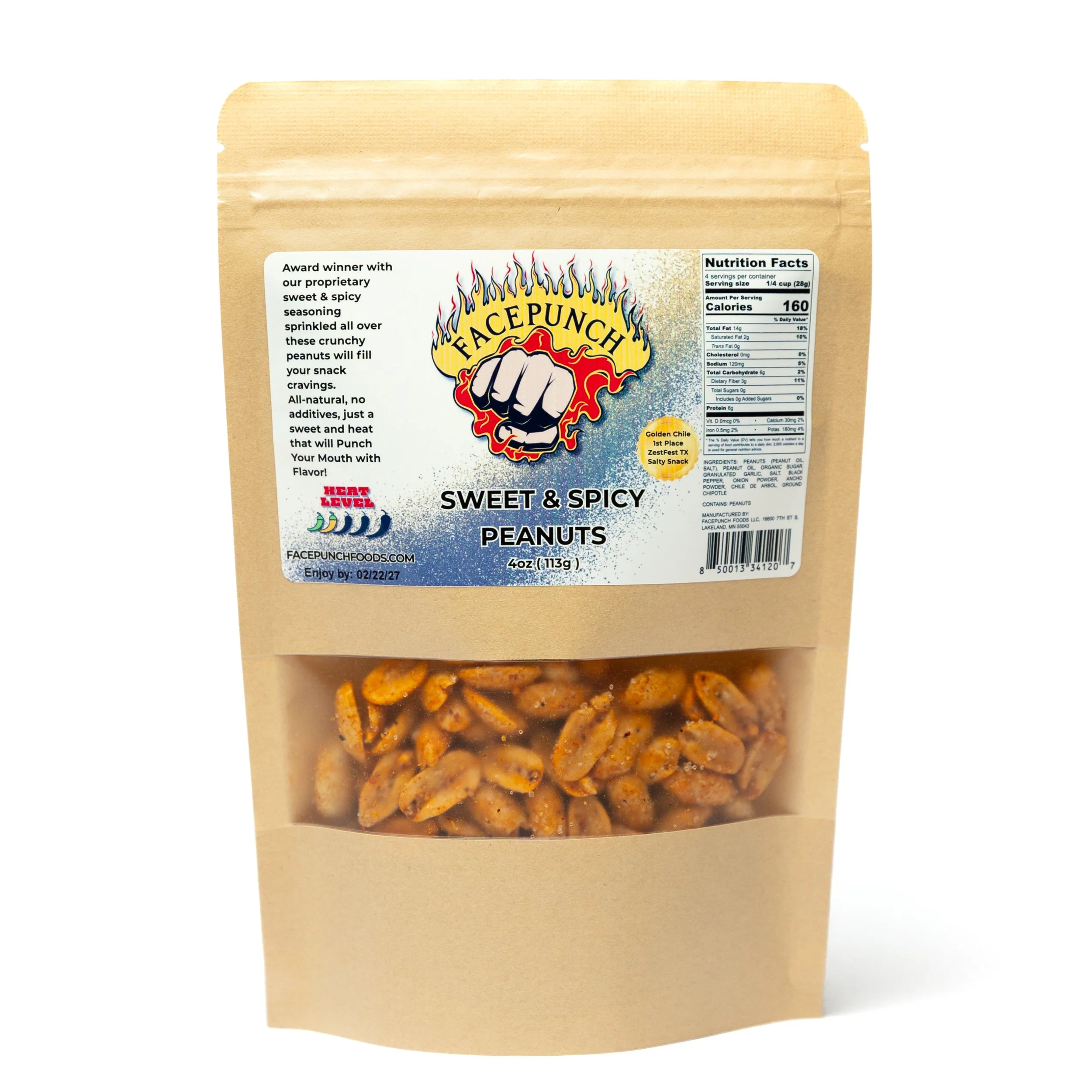 Sweet n Spicy Peanuts-award winning