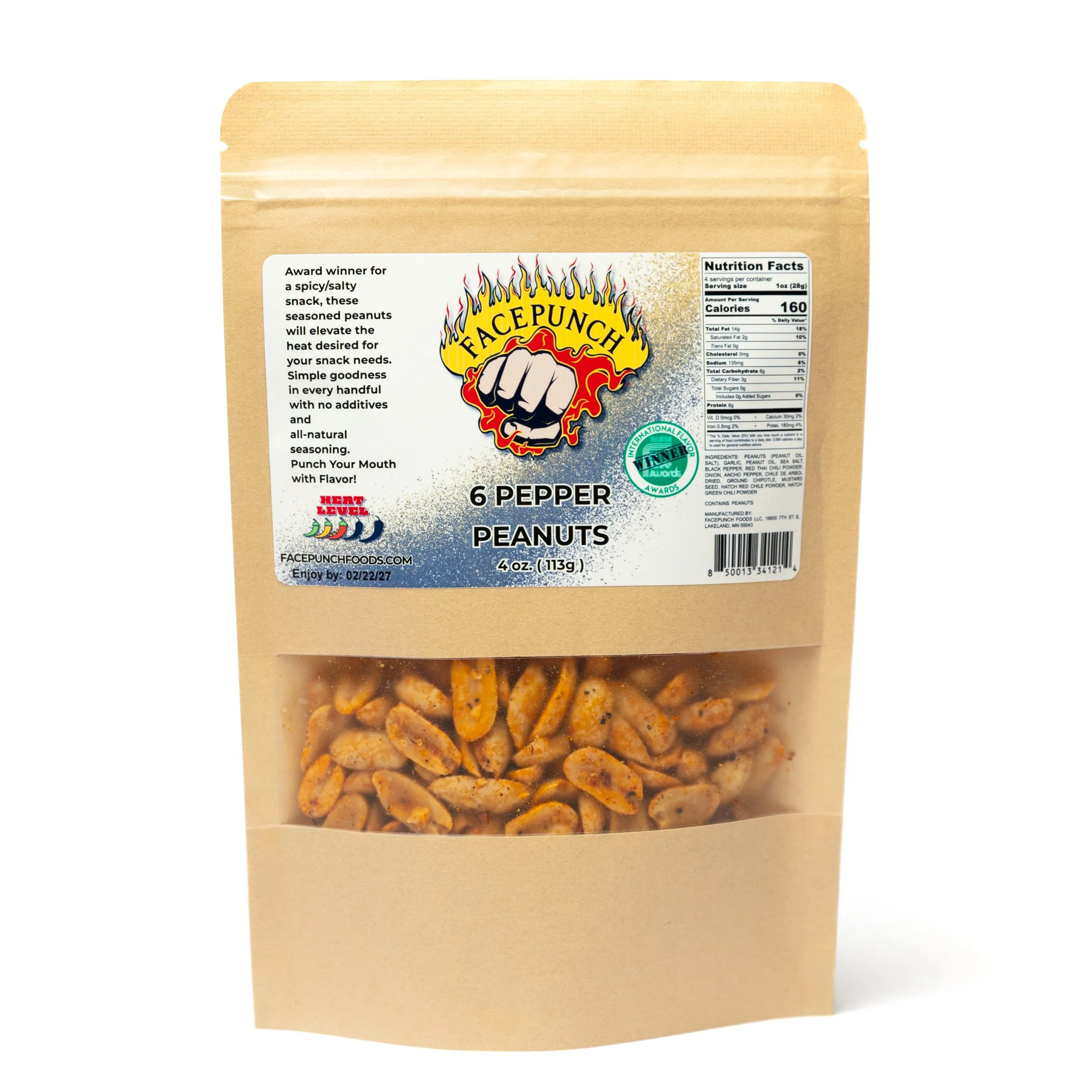 6 Pepper Peanuts-award winning