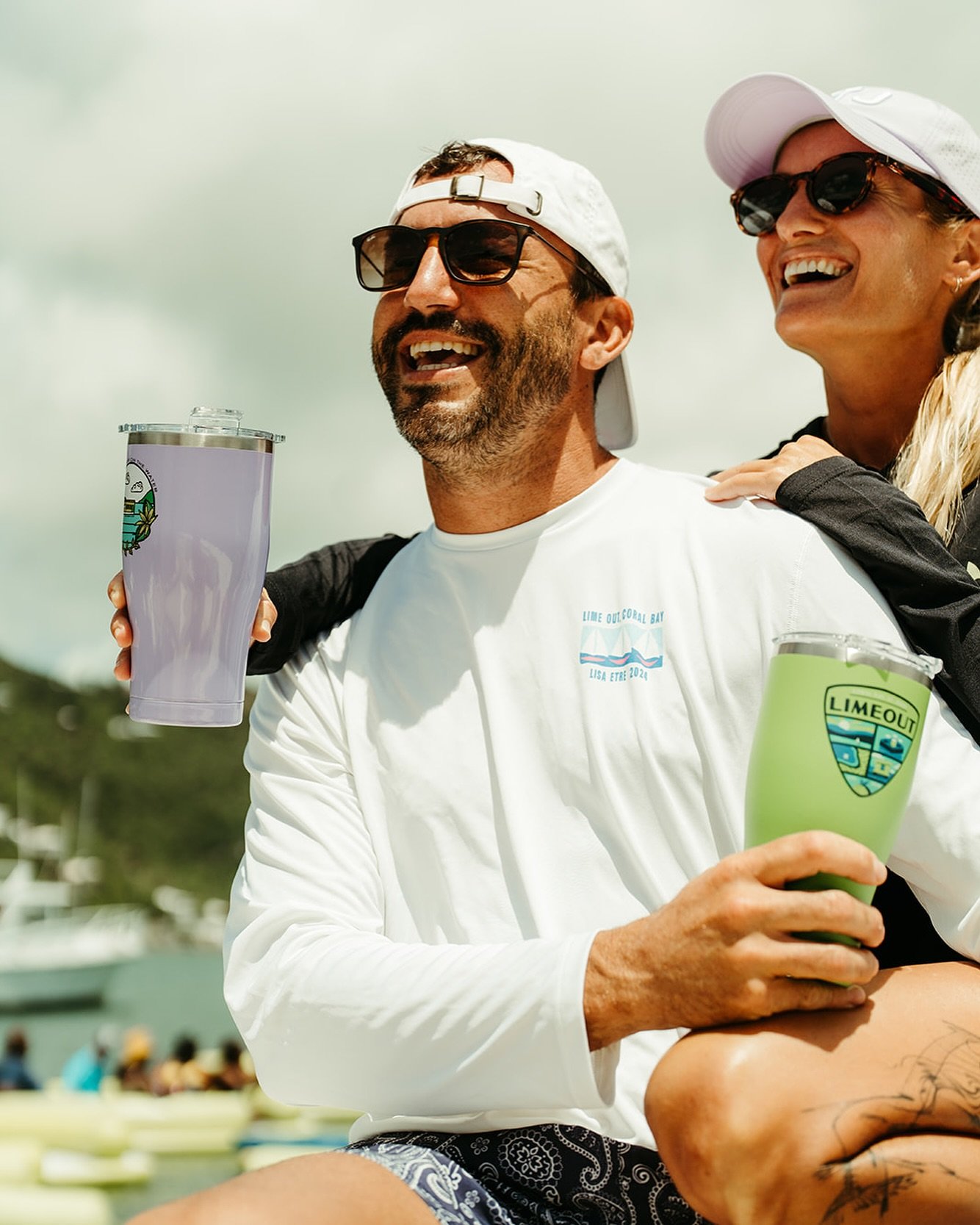 ORCA 27oz Chaser- The perfect boating accessory! Shop now at Limeoutvi.com/shop ! ∕∕∕ OPEN Sunday - Friday &bull; 11:00am - 5:00pm [closed Saturday] 📸: @sarahbswan 
.
. 
. 
#LimeOut #LimeOutVi #CocktailsAndTacos #CoralBay #StJohn #USVirginIslands #U