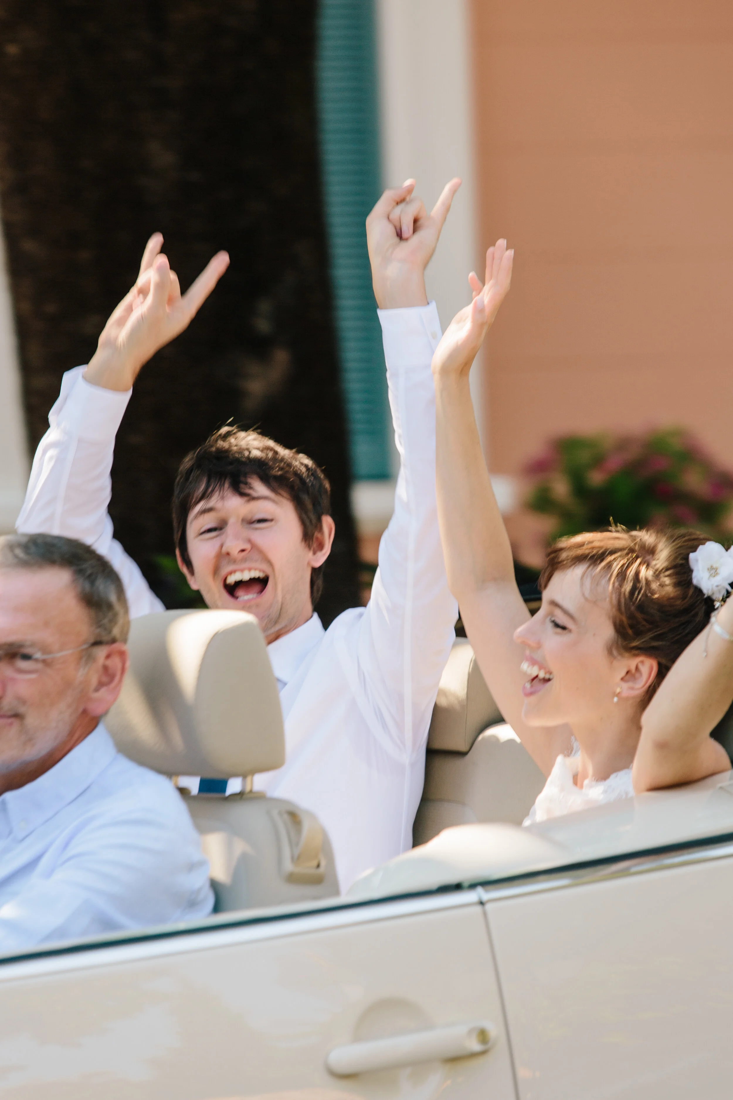 Fall and let yourselves be caught