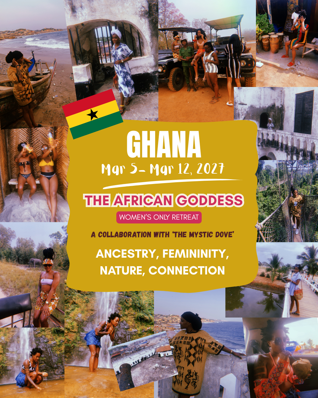 'ROOT. RETURN. RESTORE.' — Ghana 2027 (Private Accommodation)