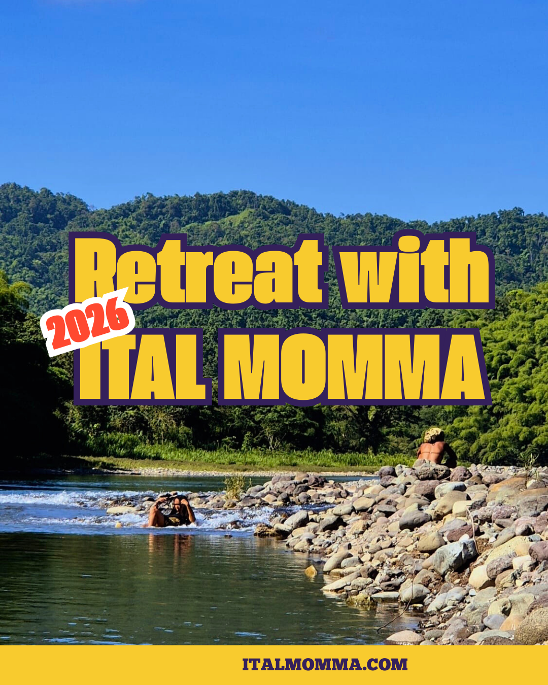 RETREAT IN 2026— 50% DEPOSIT (Shared room)