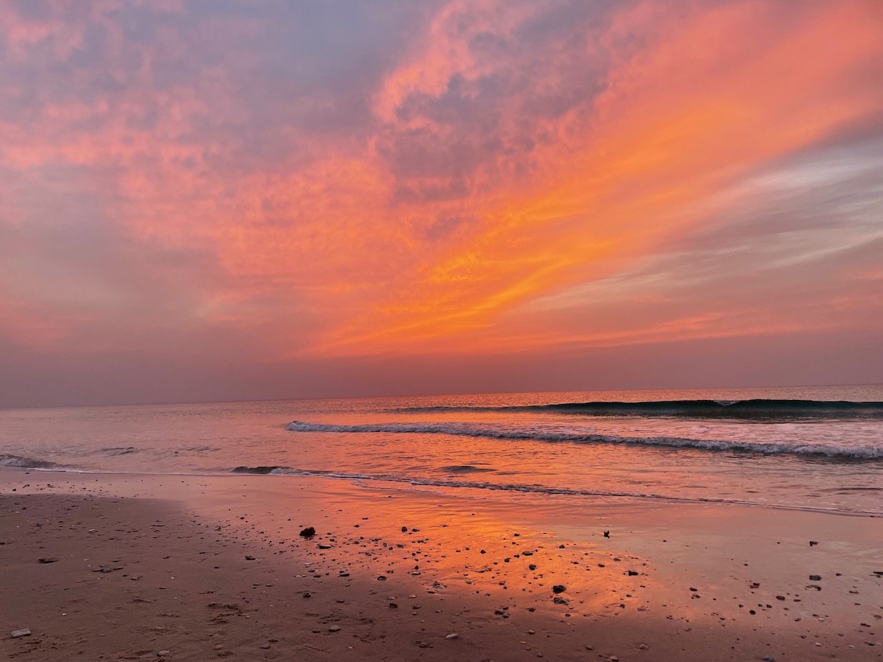Mediterranean Seashore, Israel. Brit Milah As Covenant Of Mind. Hebrew circumcision reimagined for contemplative practice, in which the newborn is the contemplative insight into the sense of self.