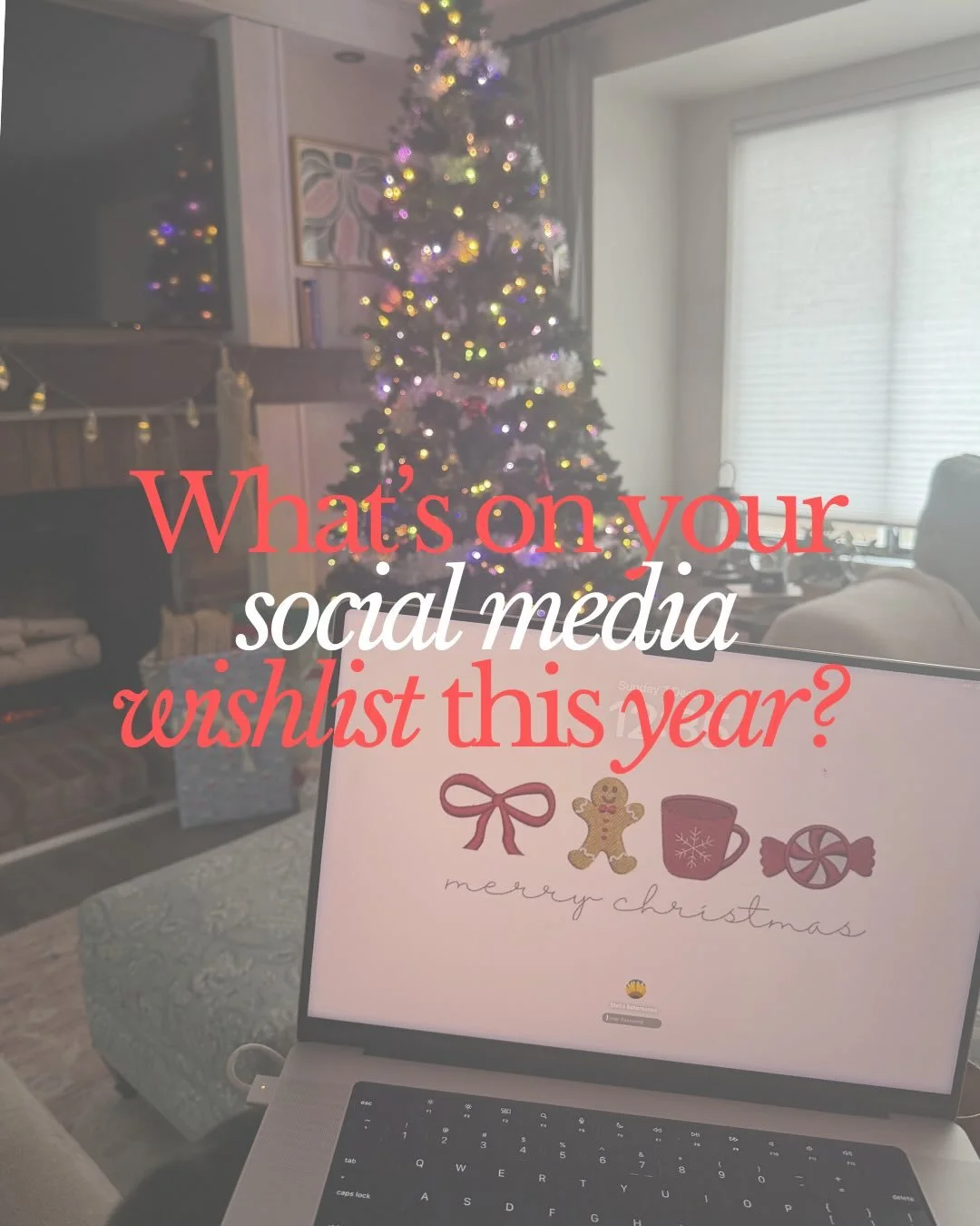 🎄✨ What&rsquo;s on your social media wishlist this year?
More reach?
More engagement?
A feed that finally feels like you?
A content plan you can actually stick to?
Or maybe&hellip; all of the above? 😌📈

If you&rsquo;re ready for your glow-up seaso