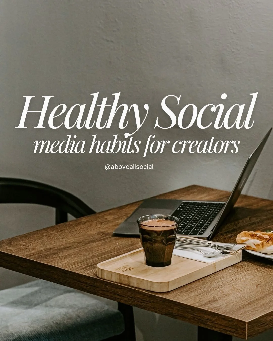 Getting into some good habits can help creators see real progress. Small, consistent habits lead to big results over time. 🤍

Which one of these do you already do? 

As a social media manager these are a few things I can help you with. 🕶️

Save thi