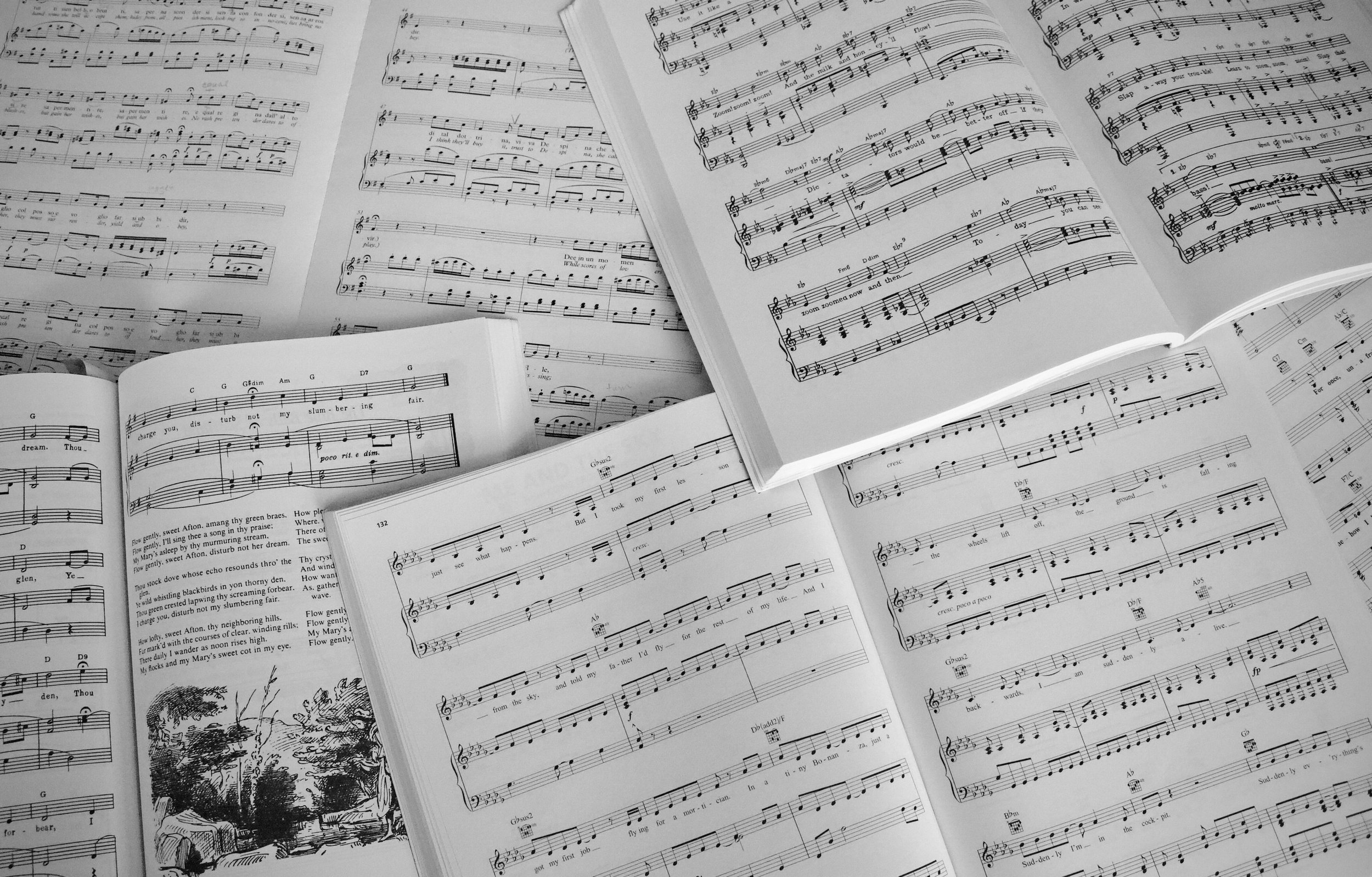 Sheet music song books.jpeg