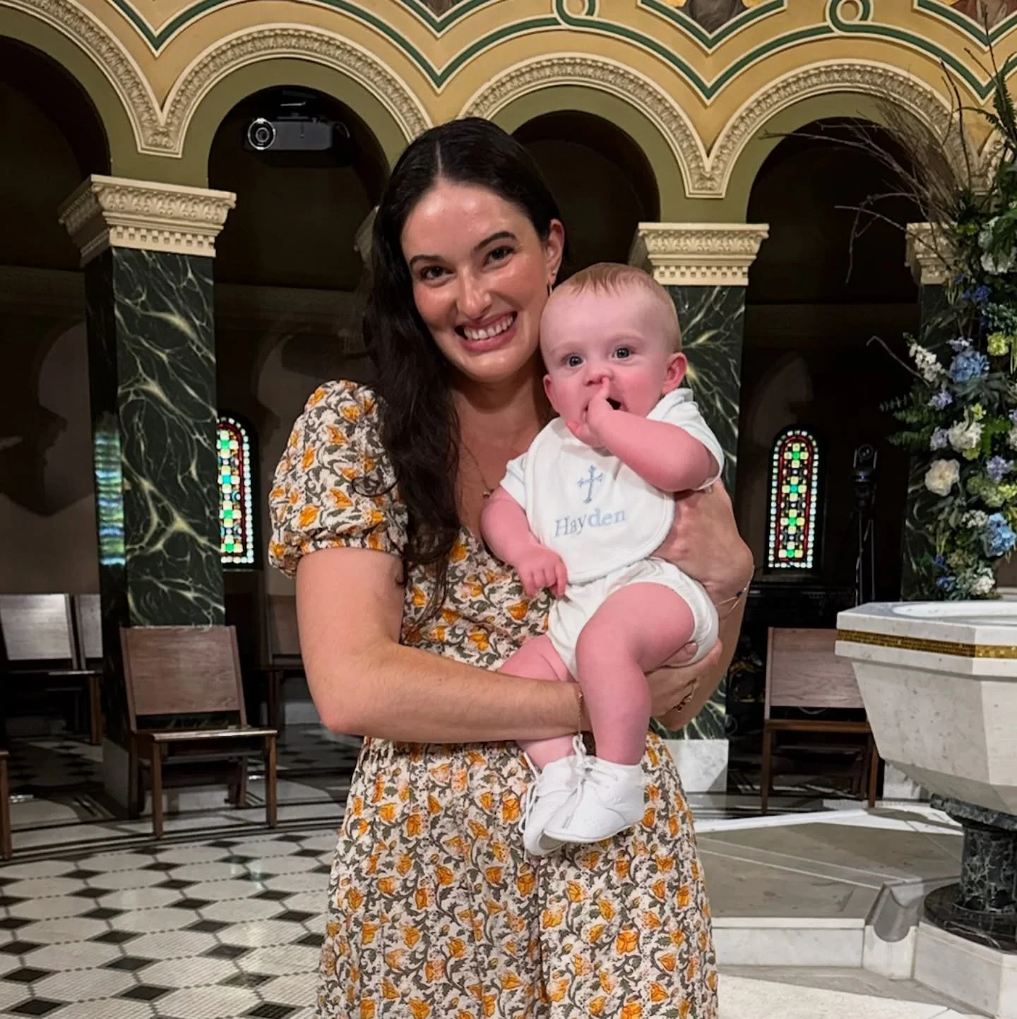 two God-Mamas are better than one says the lil guy who wore shoes for the first time and loved the taste🤪🥰