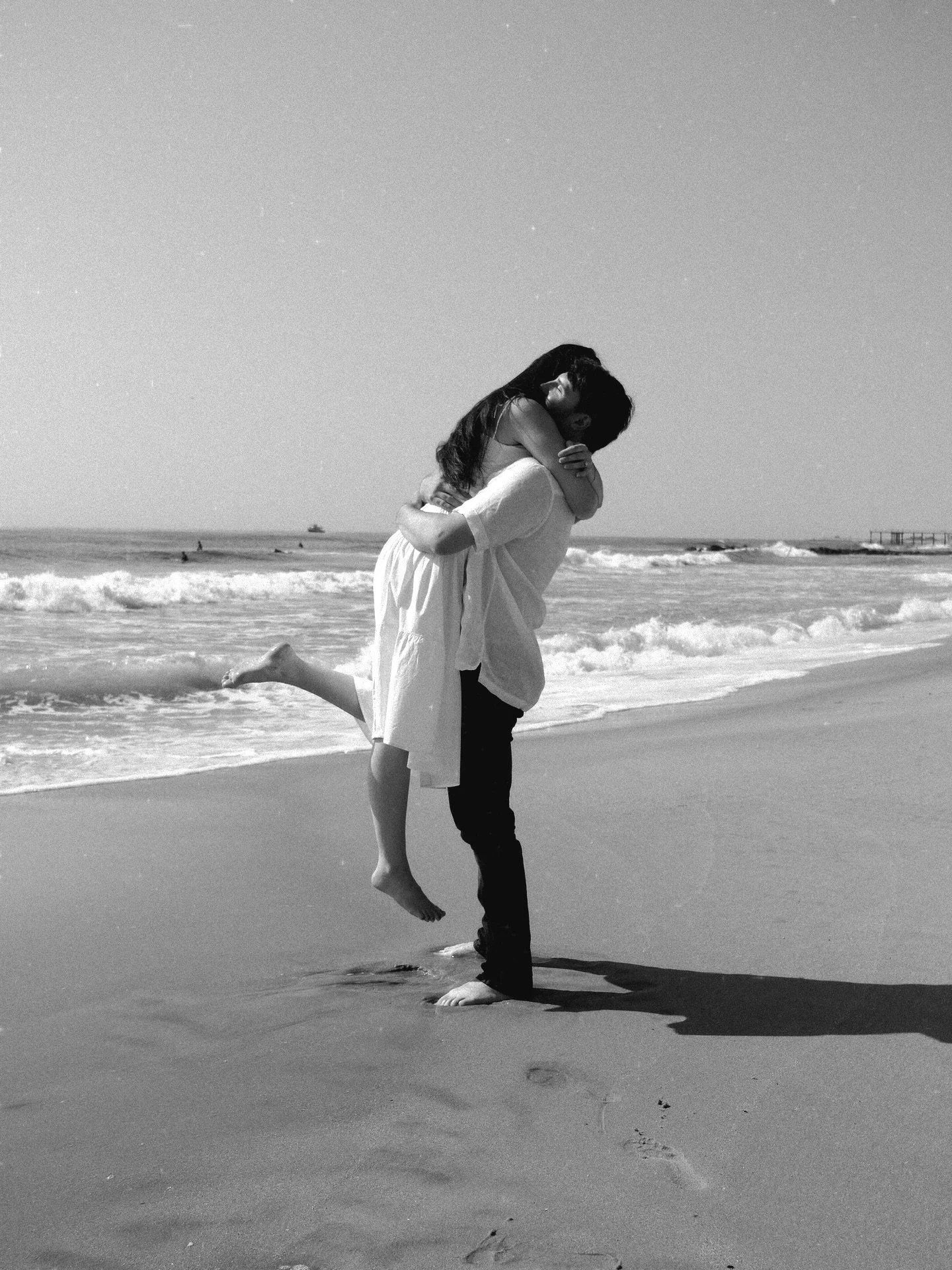 On our second date at the Stone Pony seeing The Struts, a stranger in the crowd made a point to tell us that she noticed our chemistry and predicted we&rsquo;d get married one day.. 4 years later and she was right. Can&rsquo;t wait to marry this guy 
