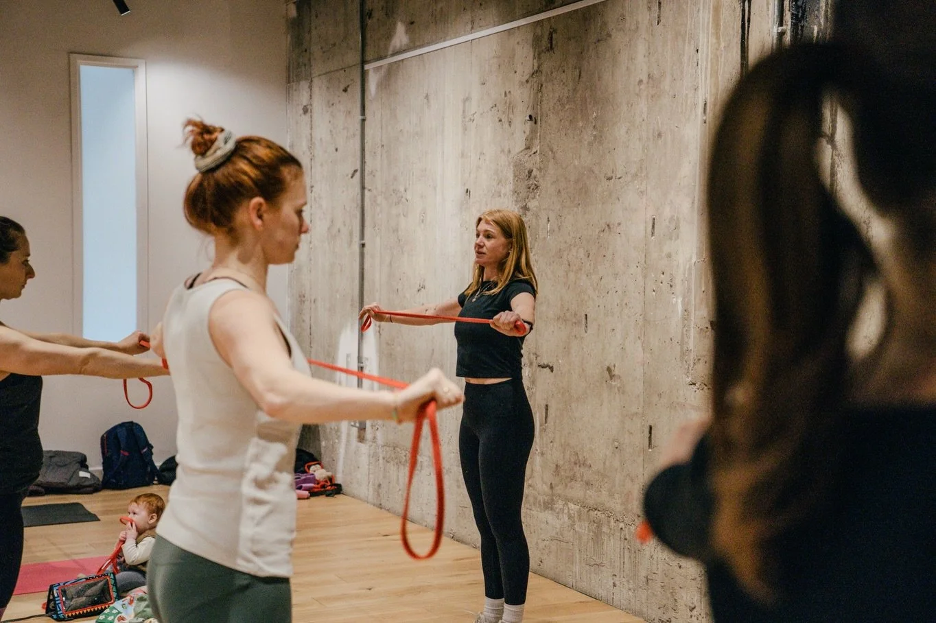 A morning at @rubytutt_fitness Move with Confidence Mums &amp; Bubs class in Walthamstow Central 🤍

Spaces like this are more than just a workout! It&rsquo;s about rebuilding strength, finding confidence again, and being part of a supportive communi
