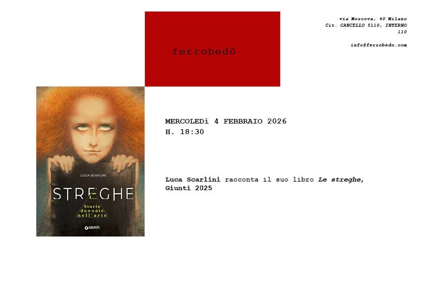 Luca Scarlini racconta il suo libro Le streghe, Giunti 2025