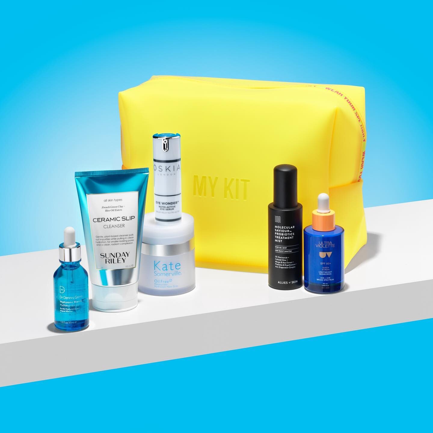 Caroline Hirons x SR | Balance &amp; Go Kit 
Featuring: Ceramic Slip Cleanser