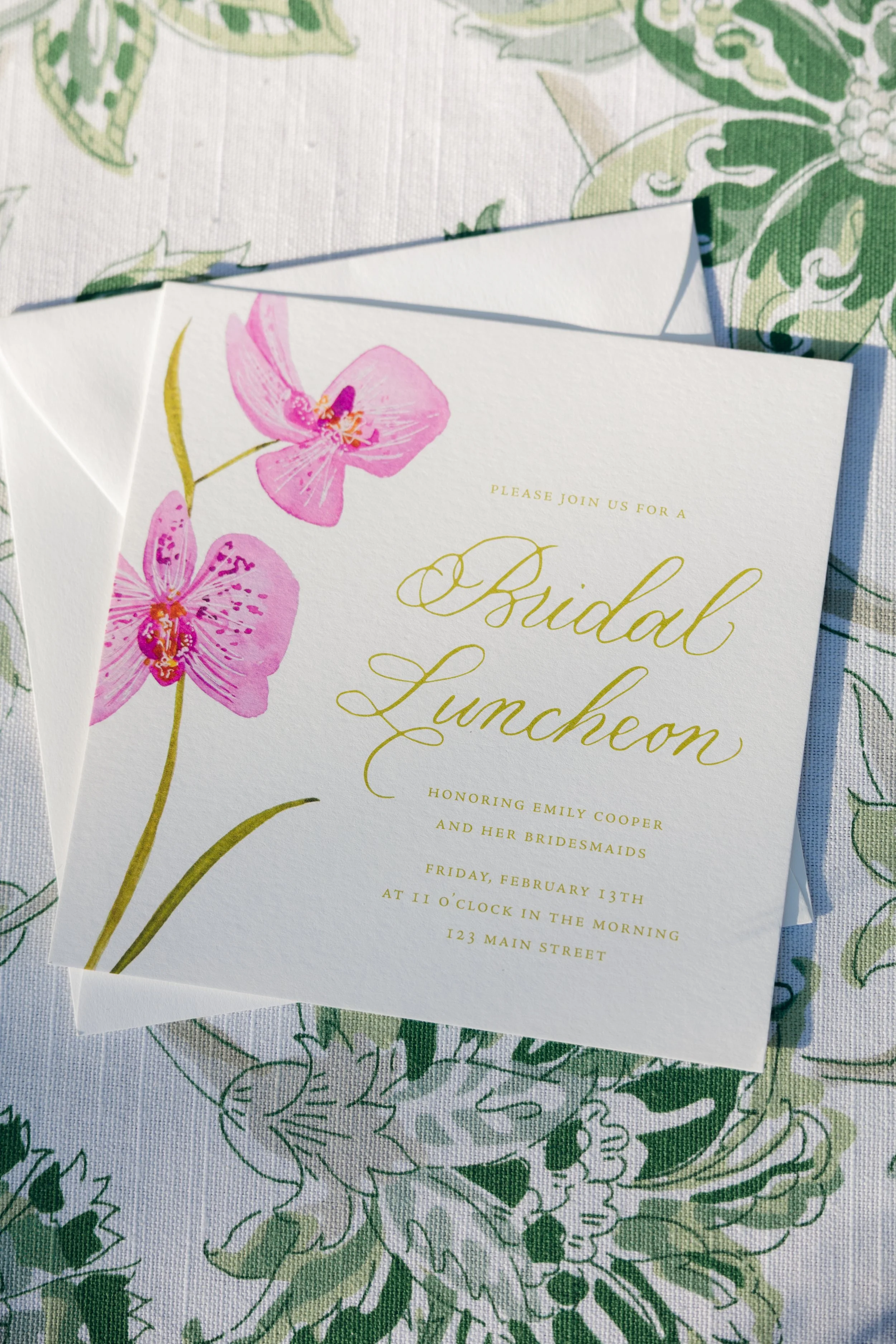 Orchid Invitation