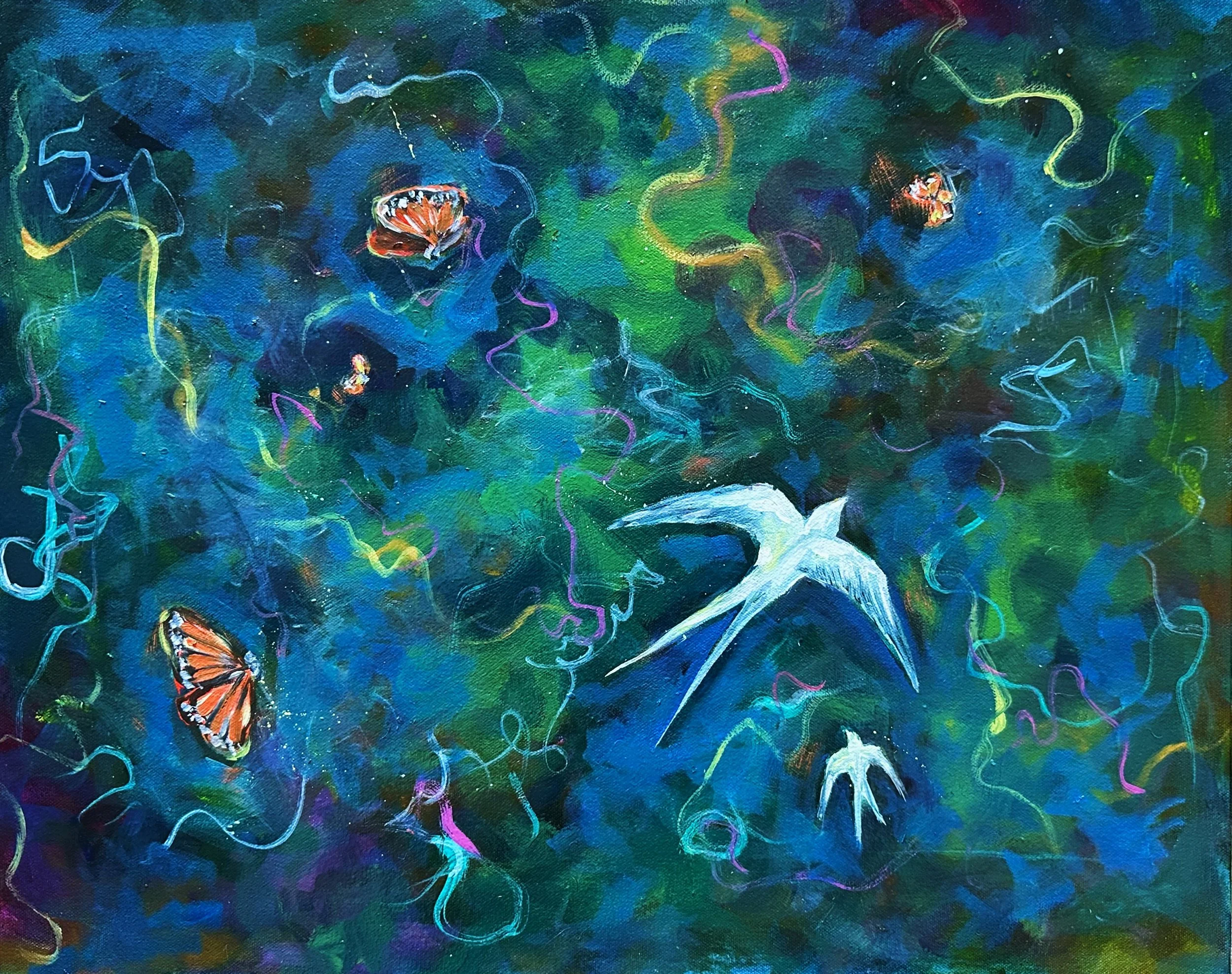 "O Love That Will Not Let Me Go" 16x20 Acrylic and Oil on Canvas