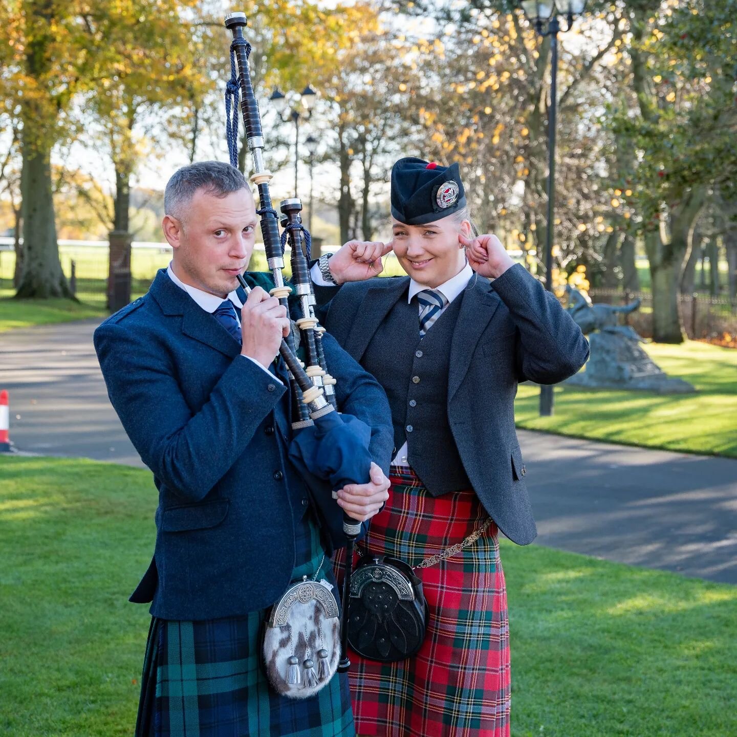 Cover your ears, and i think it's best to leave the pipping to the piper Fraser 

#ayrshirewedding #ayrshireweddingphotographer #ayrshirephotographer #ayr #ayrshire #thomasmccabephotography #myscotlandwedding #nikon #sigma2470art #scottishphotographe