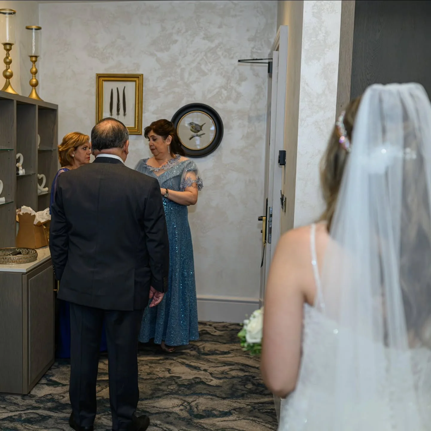 One moment I always suggest couples to consider 

Doing a first look with dad, grandad or even your bridesmaids before the ceremony.

The reactions are always priceless, sometimes laughter, sometimes tears, sometimes both

Moments like this are why I