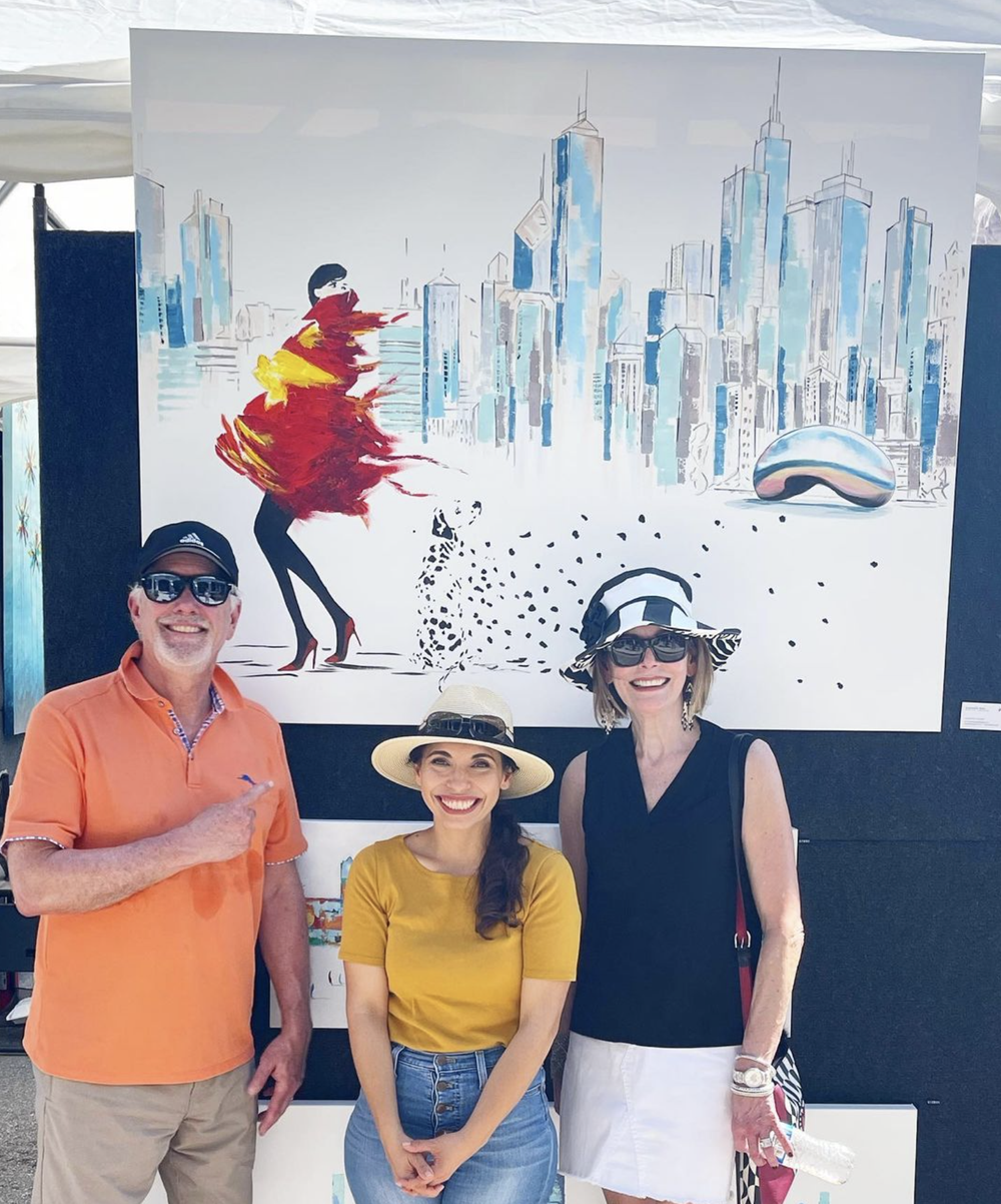 Geneva Art Festival July 29 30, 2023 Geneva, Illinois — Emerald