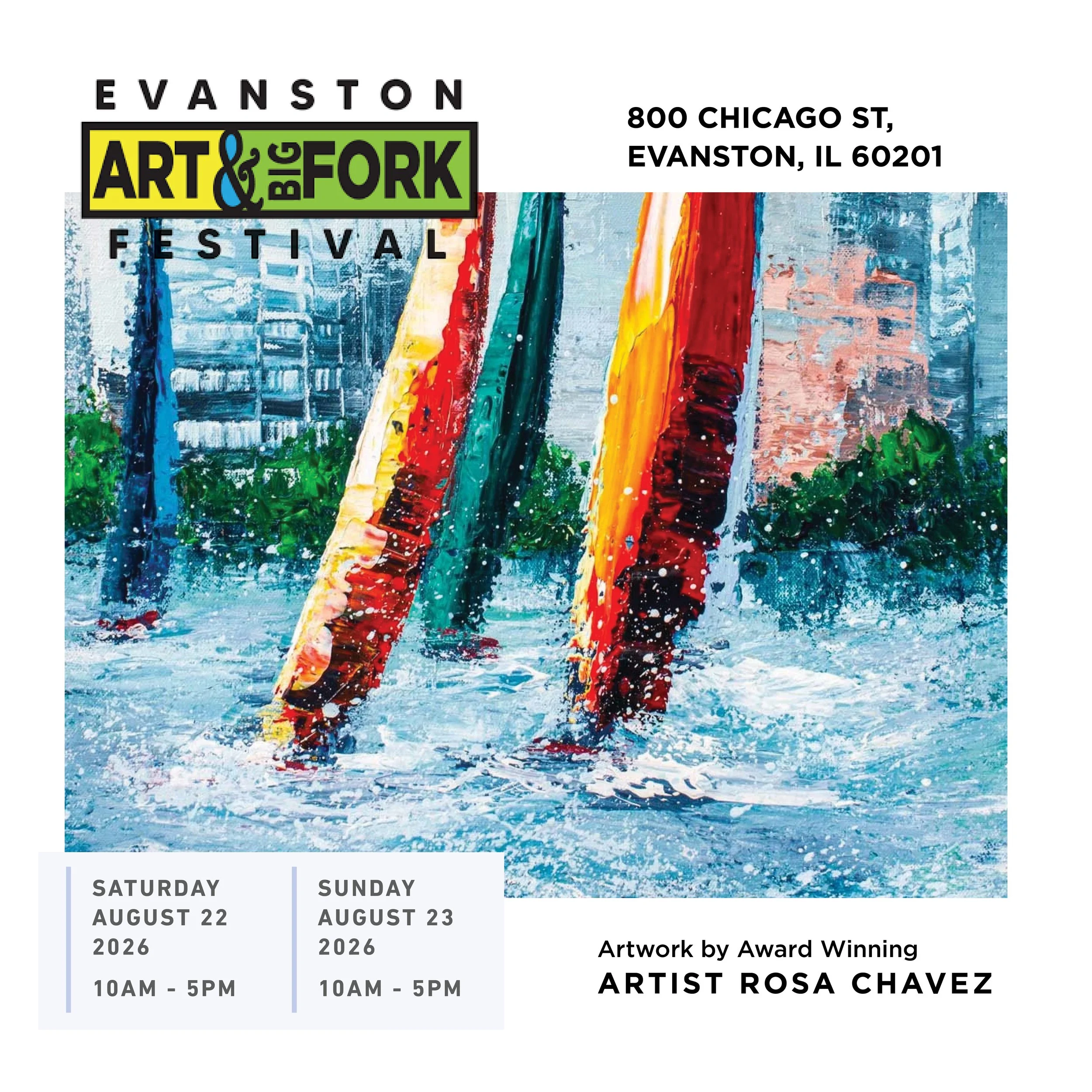 Evanston Art &amp; Big Fork