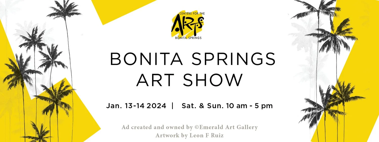 Bonita Springs National Art Festival 2024 (SHOW 1) January 1314