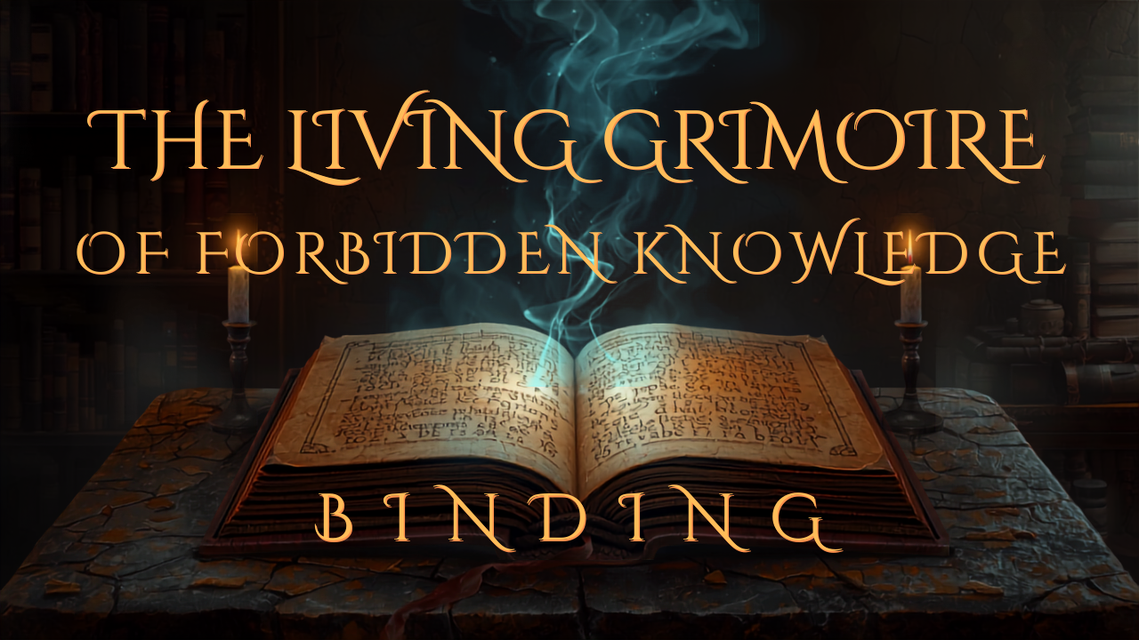 The Living Grimoire of Forbidden Knowledge