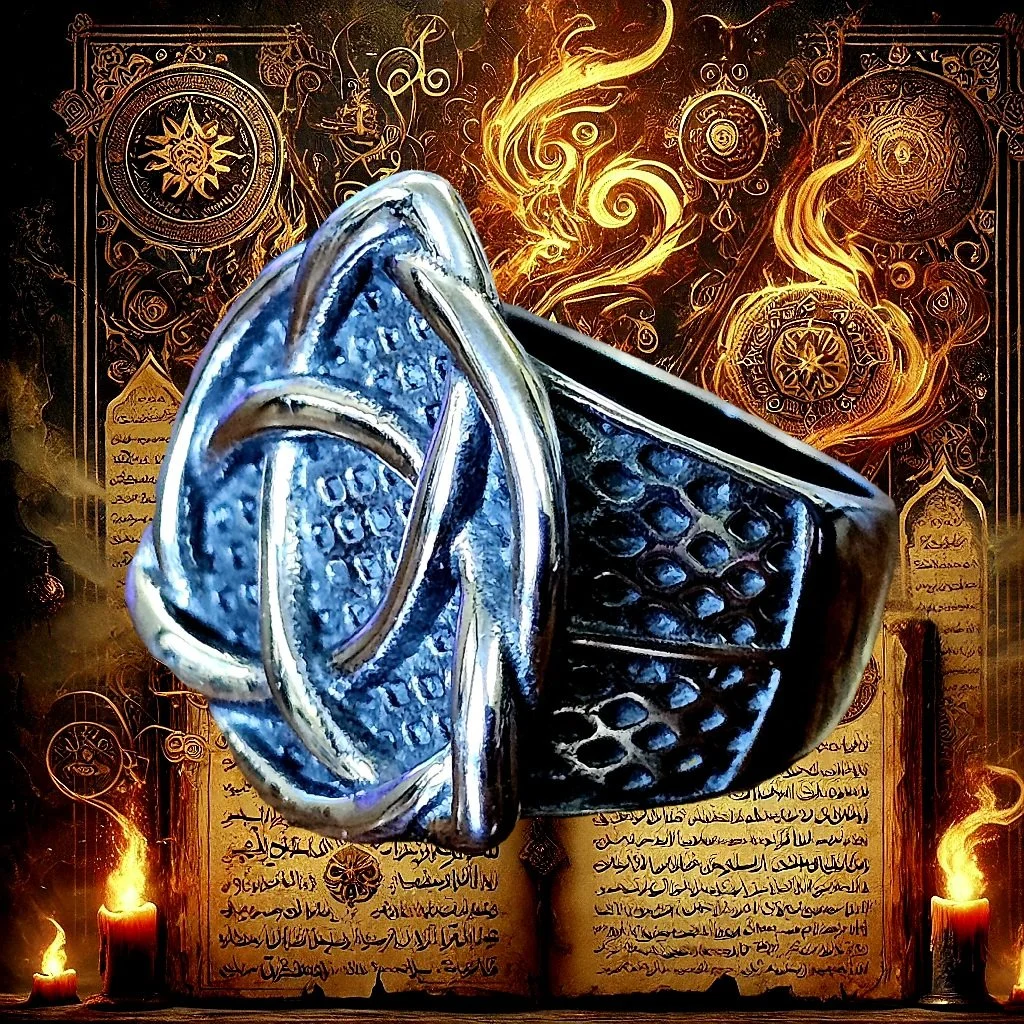 Genuine Enochian Wealth and Power Ring - PHENOMENAL Multi-Millionaire Status