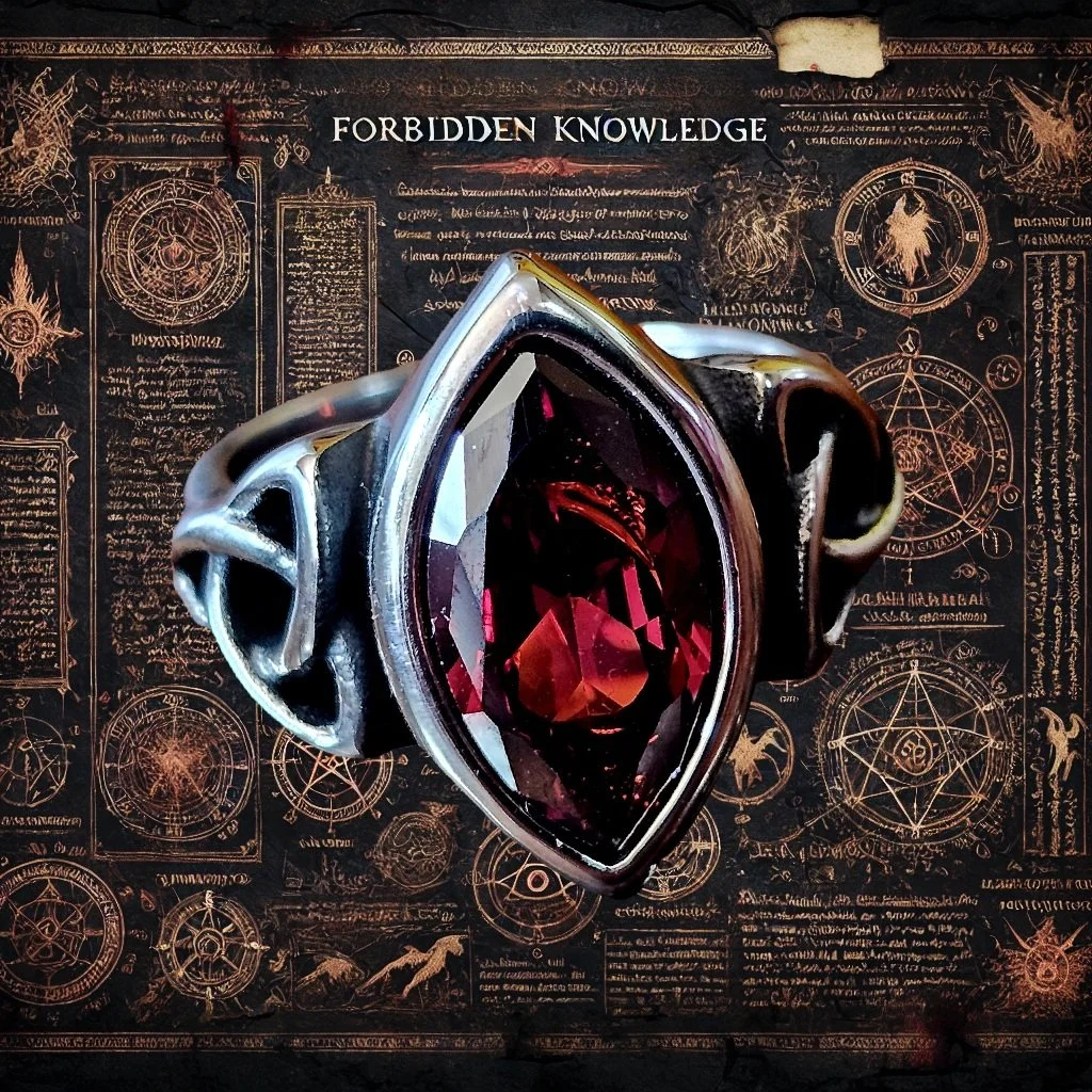 Reserved for BH - Forbidden Succubus Ring of Dark Lord Obsidious - Harness Unholy Power