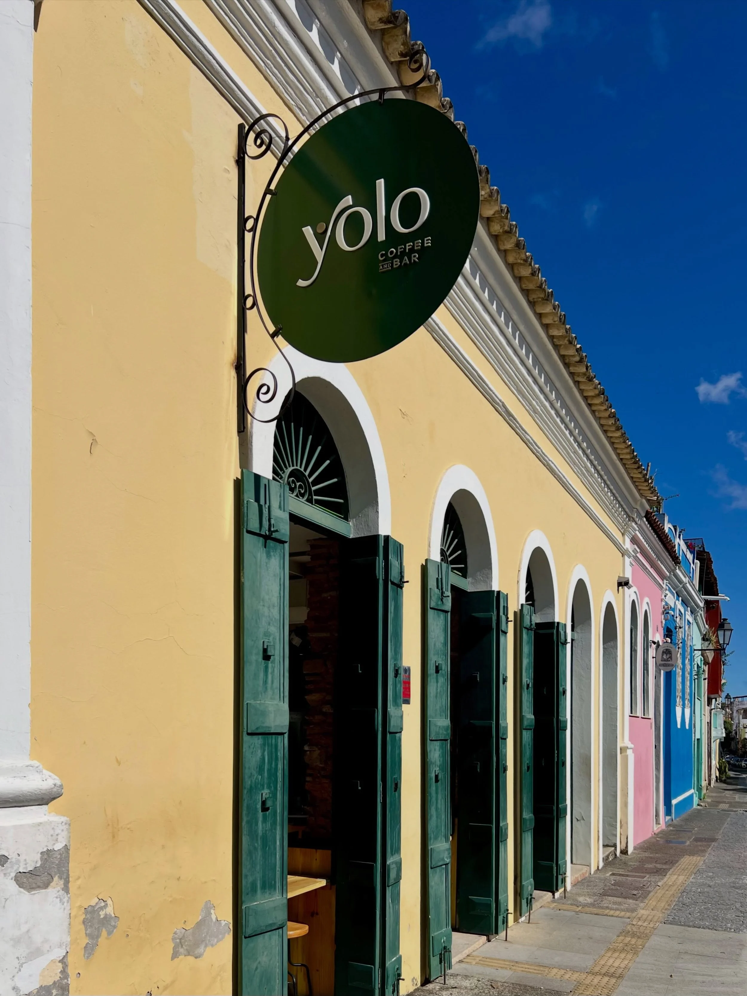On my very first day in Brazil, I came across this 1800s building in Salvador&rsquo;s Santo Ant&ocirc;nio neighborhood with a sign that literally said YOLO. It felt like a confirmation!!

I almost didn&rsquo;t go to Brazil. The timing, the cost, all 