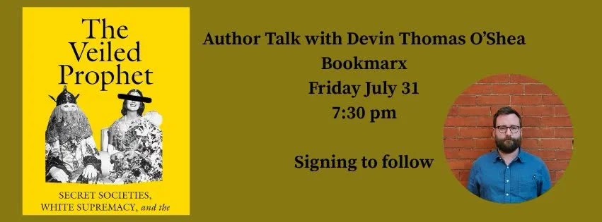 Author Talk: Devin Thomas O'Shea Discussing "The Veiled Prophet"
