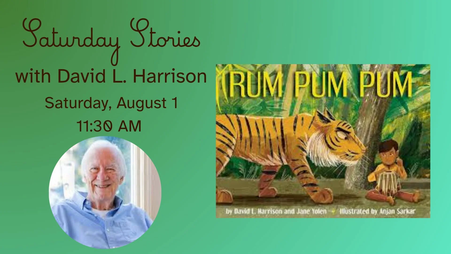 Saturday Stories with David L. Harrison