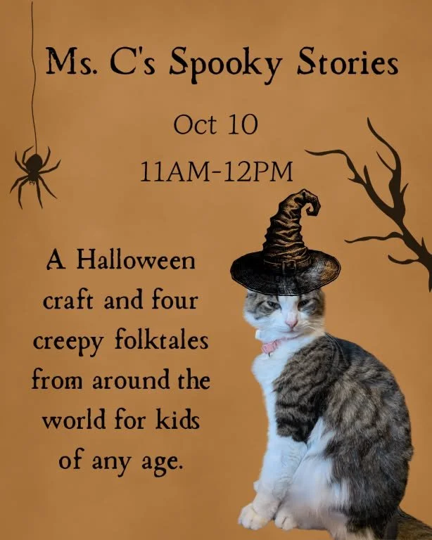Ms. Cyrano’s Spooky Stories: Halloween Craft and Creepy Folktales for Kids
