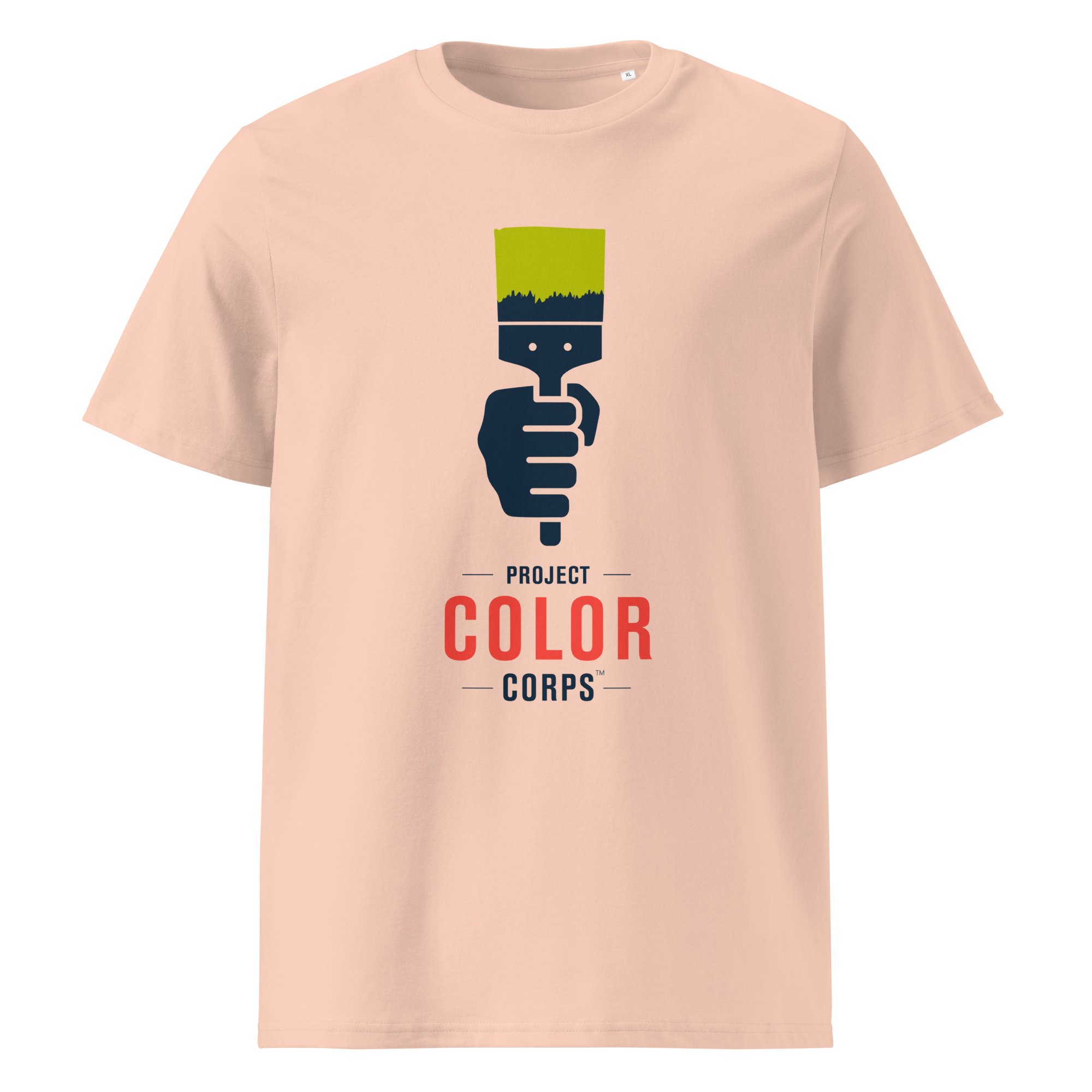 LOGO T in SOFT PINK - Unisex organic t-shirt