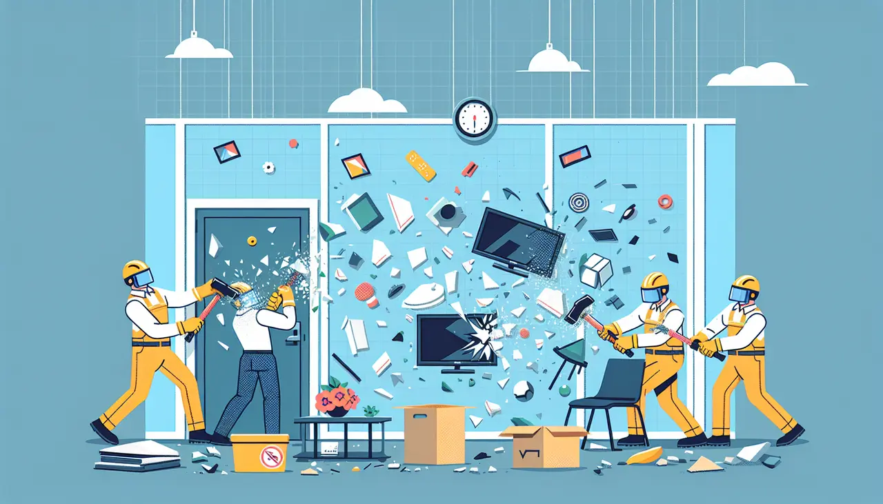 The Therapeutic Benefits of Destruction Rooms: A New Wave of Stress Relief