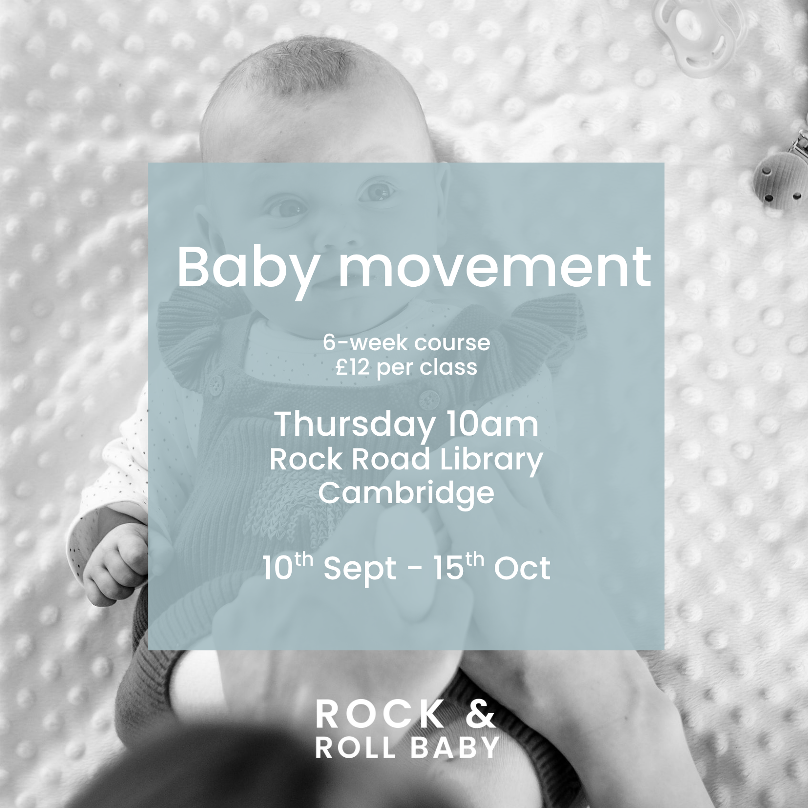 Baby Movement: Thurs 10th Sept - 15th Oct  | Cambridge | 10am